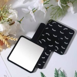 1 Eylash Mirror , High-Definition Mirror Surface, Convenient For On-The-Go Touch Up