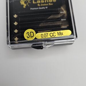 3D W Mix 6-7mm 0.07 CC 4-lines Eyelash Extension