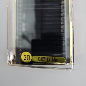 3D W Mix 8-15mm 0.07 D 20-lines Eyelash Extension
