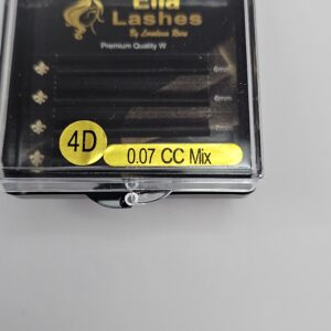 4D W Mix 6-7mm 0.07 CC 4-lines Eyelash Extension