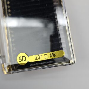5D W mix 8-15mm 0.07 D 20-lines Eyelash Extension